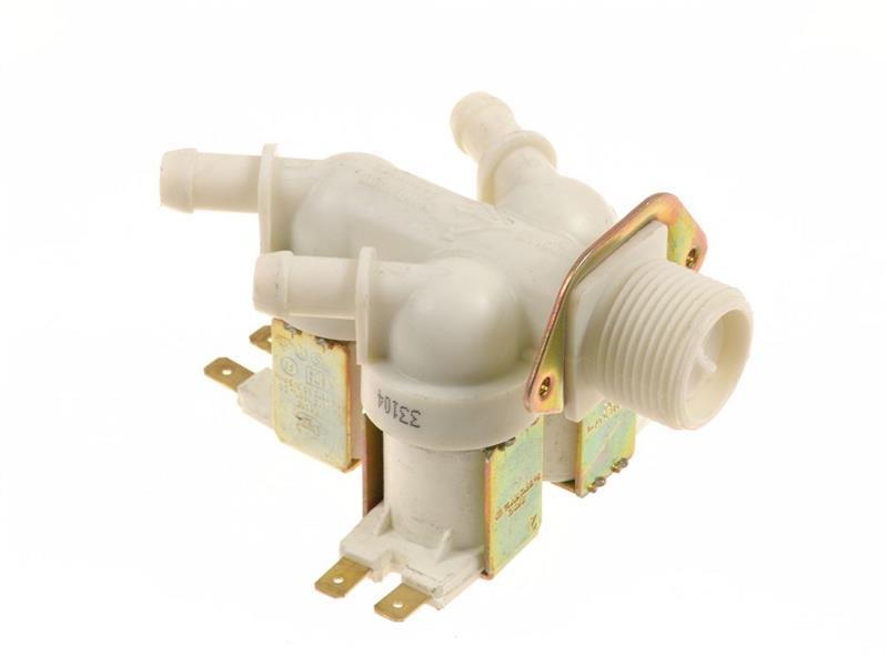 Solenoid valve 3-way, 180°