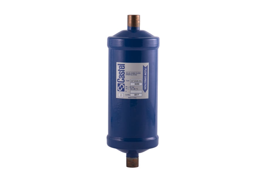 Filtr osuszacz Castel DF308E/4S, R744, 1/2" ODS, 80 barów