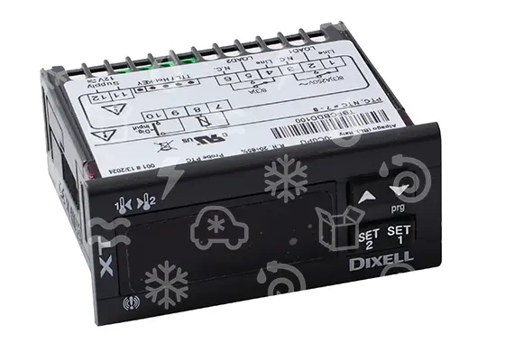 Controllore elettronico Dixell XT120C-0C0PU, 12V AC/DC