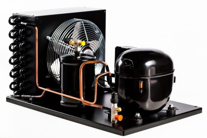 Groupe de condensation Aspera UNJ6226ZX, HBP - R134a, 380-420V,50Hz