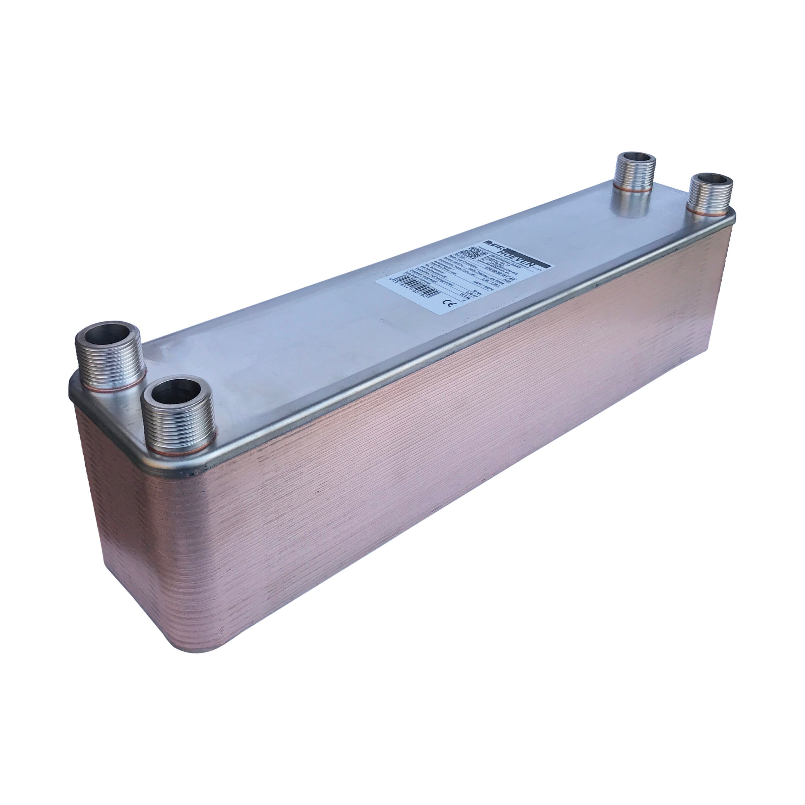 Platenwarmtewisselaar DTH-60-50 4x1"AG