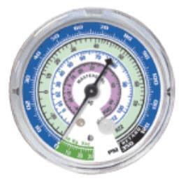 Wymienny manometr 80 LP psi/°F R12-22-502