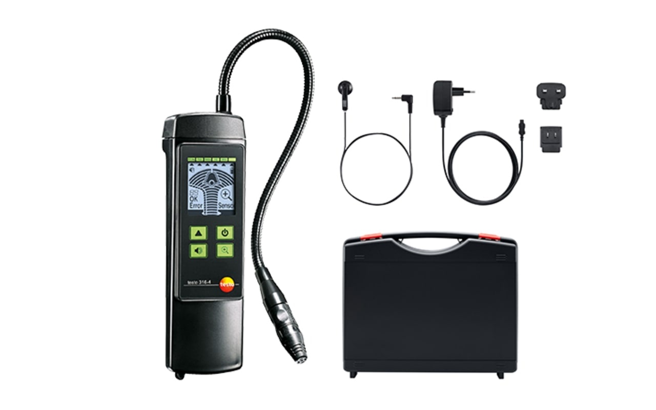 Dichtheitsprüfer, Leak Detector, Gasurteil, Prüfgerät, Zubehörset