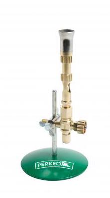 Bruciatore Bunsen a gas naturale PERKEO, orientabile, Ø 10