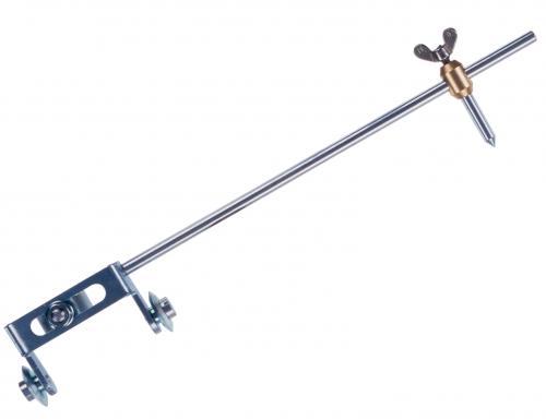PERKEO circular cutting device (guide carriage, pipe clamp, compass rod, compass tip)