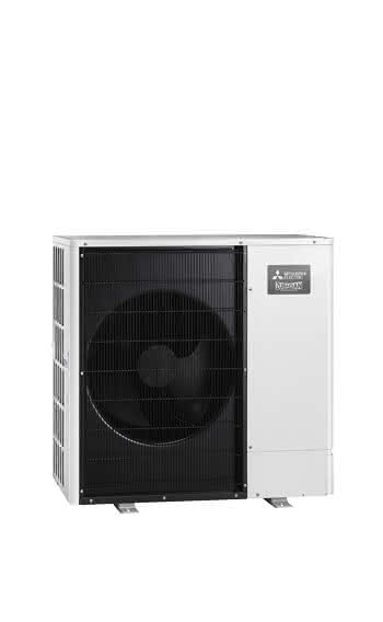 Luft/vatten-värmepump Mitsubishi Zubadan Inverter R32 PUD-SHWM100YAA - Utomhusenhet
