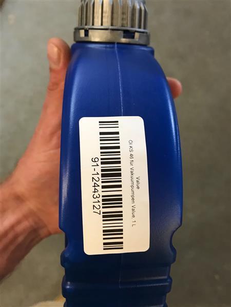 Oil KS 46 for vacuum pumps Value, 1 L- no longer available, replaced by ISO46