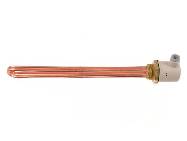 Radiateur électrique CU - 6000W, 220V, L=435 mm, élément chauffant en cuivre avec trois tubes