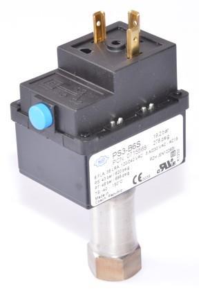 High-pressure pressure switch ALCO, PS3-B6S, 0715568, 19.2/5* bar, manual reset