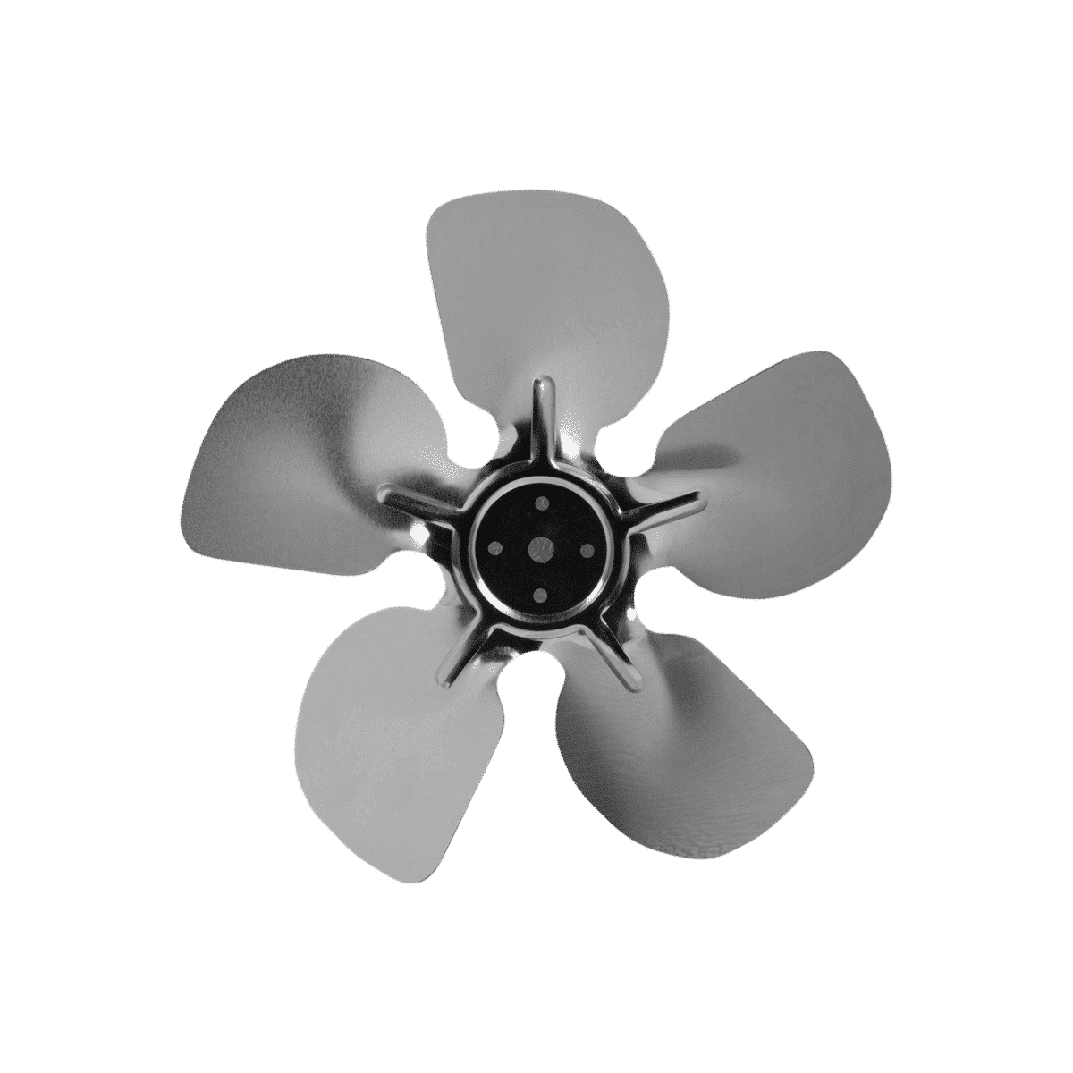 Álabe del ventilador D=200 28° metálico