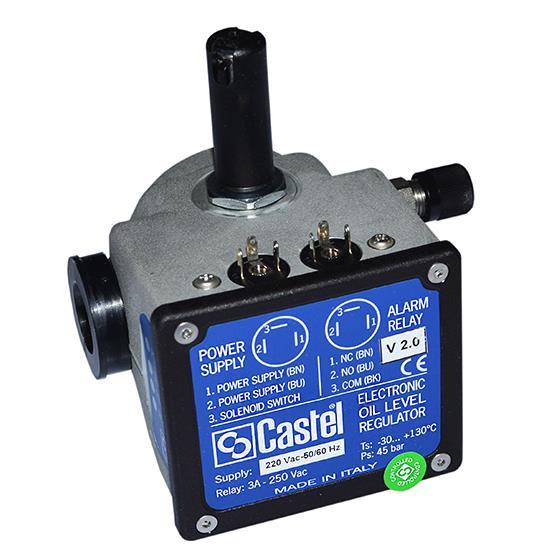 Elektroniczny regulator poziomu oleju CASTEL 5650/RA6, 3/8" SAE