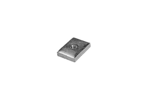 Piastra di montaggio Alixo M8 per profilo - 38X40 e 32X20MM - per pezzo