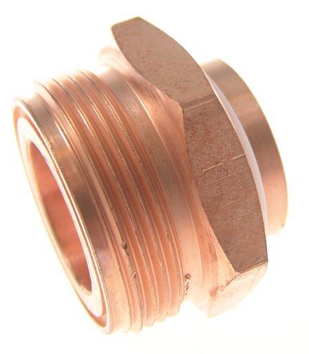 Adattatore di saldatura per valvola Rotalock, 1,3/4" - 28 mm