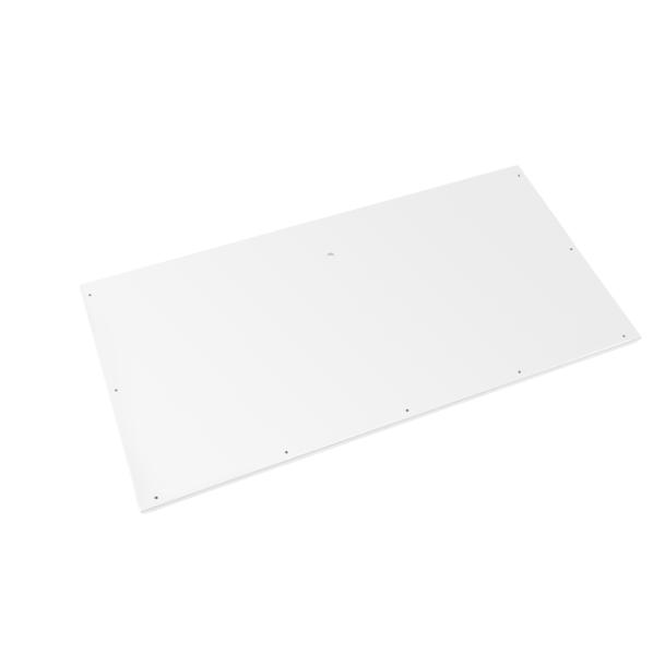 Placa base Evolar aluminio blanco L, 650x1200 MM