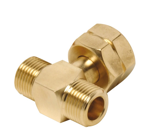 Pieza de derivación doble PERKEO para cilindro de hidrógeno, W21.8x1/14" LH