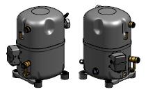 Compressore Tecumseh TAGP4581Z, HBP - R404A, 400V, 50/60 Hz, 3 fasi, commutazione tandem - non disponibile, sostituito da AG4581P-TZ-PARALEL