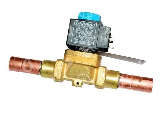 Zawór elektromagnetyczny Castel R290, NC, lutowany 12 mm ODS, z cewką, 1068EX/M12A6