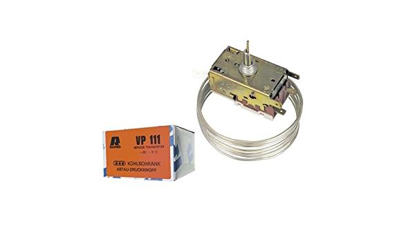 Universele servicethermostaat Ranco K60-L2025 VP111 Capillaire buis 1500 mm voor koelkast