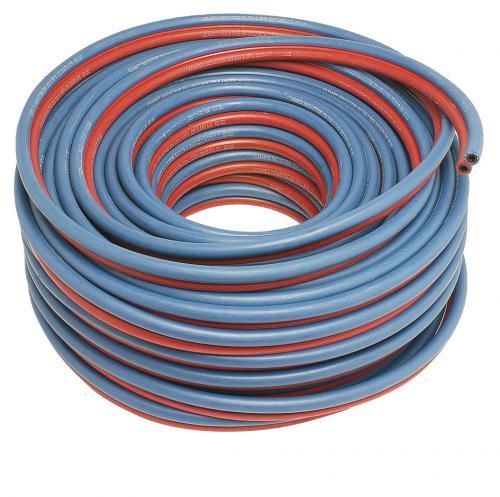 PERKEO twin hose for acetylene-oxygen (EN559/ISO3821), MD - 20 bar, Ø 4