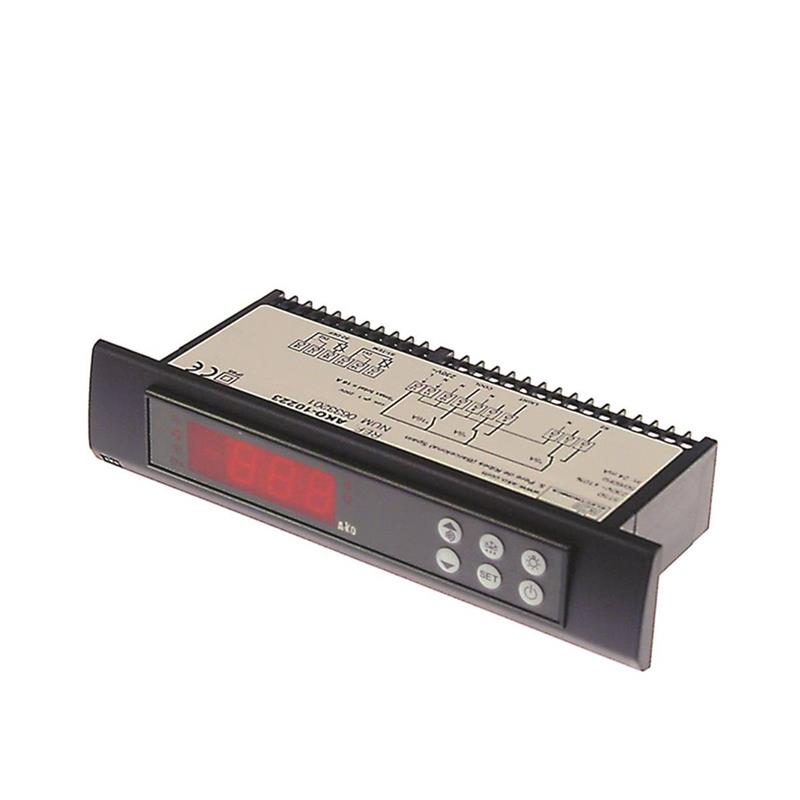 Régulateur pour chambre froide AKO 10223, 230V AC NTC Sorties relais 3 NO-12A(9)