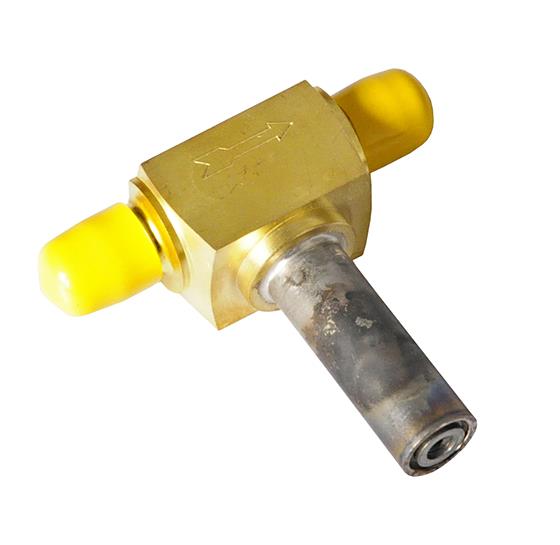 Zawór elektromagnetyczny Parker XUJ, przyłącze kielichowe 1/4", bez cewki