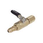 Mastercool vanne d'arrêt manuelle 5/16 "M x 1/4 "F droite