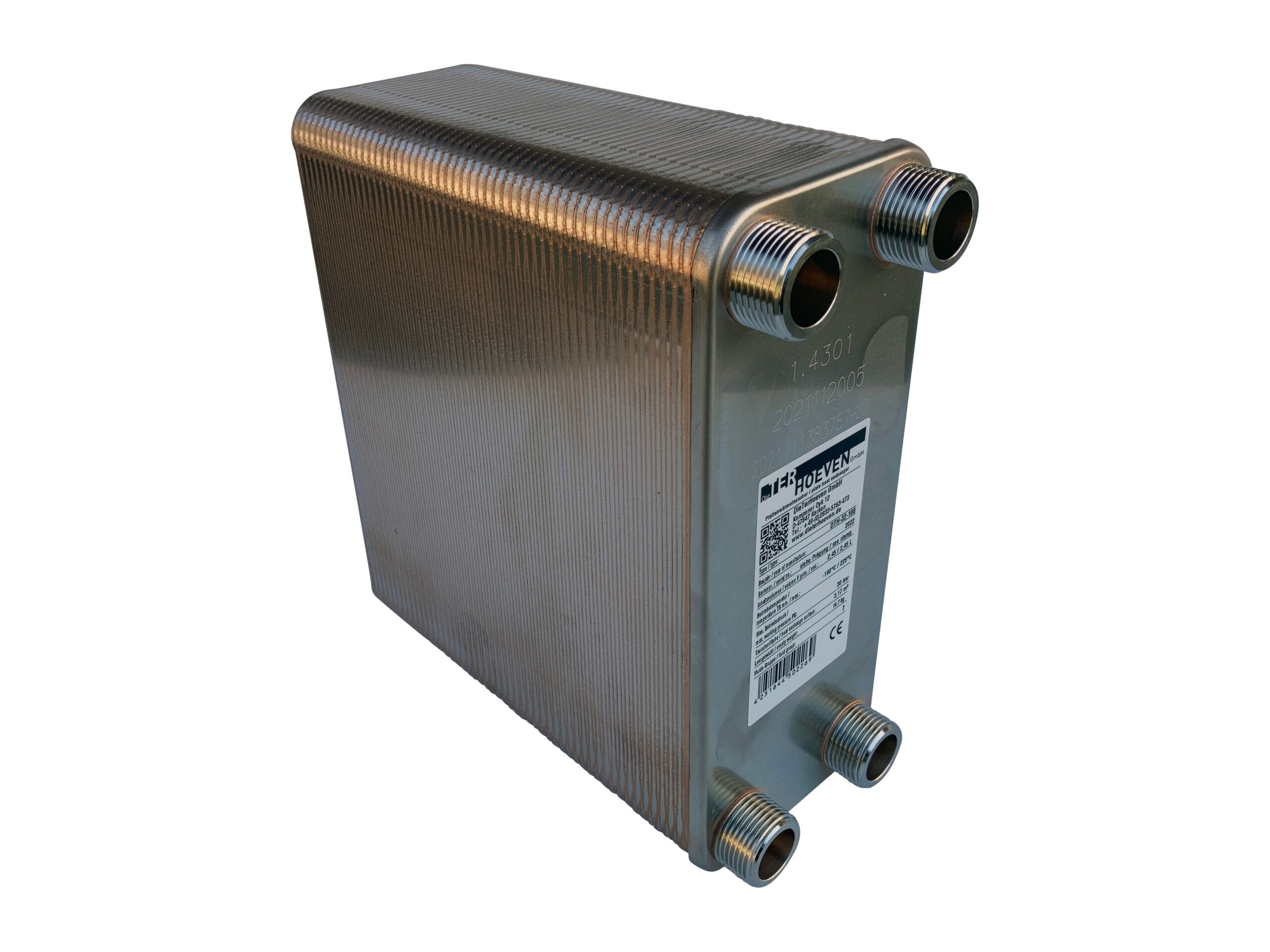 Platenwarmtewisselaar DTH-32-100