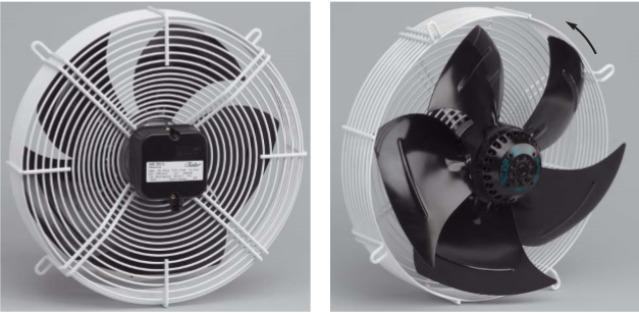Rullfläktenhet S4E400S Fläkt för HVS(T) Ø 400mm 230V