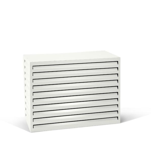 Evolar Climatisation & Pompe à chaleur Boîtier blanc aluminium M, 800x1100x550 MM