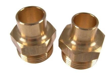 Rotalock ventiel soldeeradapter voor Copeland ZR 81 compressor