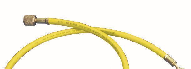 Filling hose HD yellow L 150cm - with automatic shut-off valve