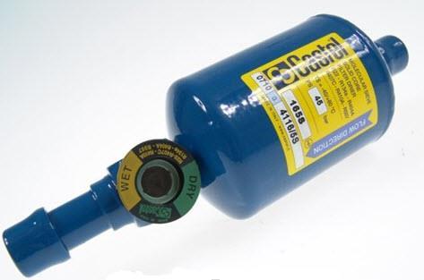 Filtro essiccatore Castel 4116/M10S, 163S, 10 mm ODS, + vetro spia - non disponibile, sostituito da DI316N/M10S
