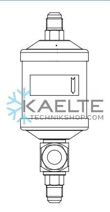Filter dryer with sight glass (combi) CASTEL DI308N / 4, 084, 1/2 "SAE