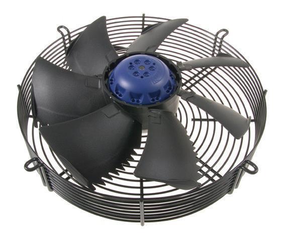 Ventilateur d'aspiration Ziehl-Abegg FN031-4EK.WD.V7, d = 315 mm, 4 pôles, 230V/1Ph/50Hz