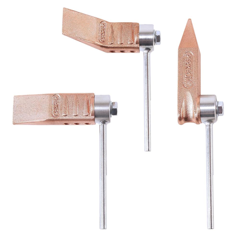 PERKEO LOCKDOWN24 Pieza de cobre, forma de martillo, 350g