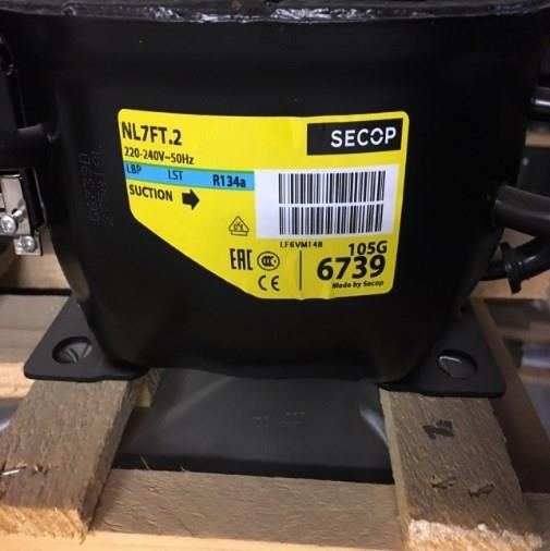 Compresseur SECOP / Danfoss NL7FT.2, LBP - R134a, 220-240V 50Hz