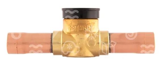 Wziernik Castel 3740E/2, R744/CO2, 80 bar, 1/4" ODS, prostopadły, CU