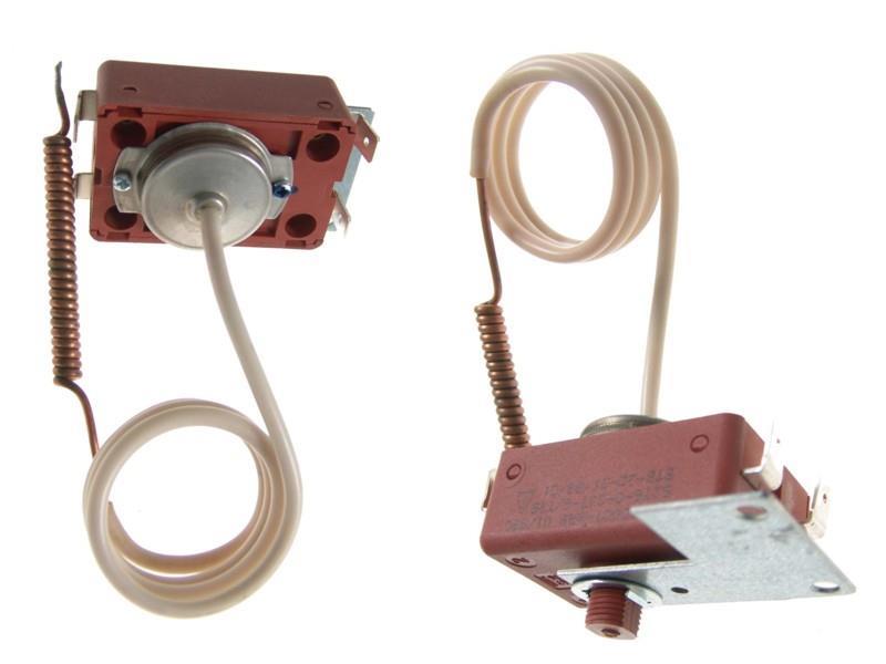 Thermal fuse EIKA, 99°C, tube, receptor 6x0.65mm, NT, sensor 450mm, holder