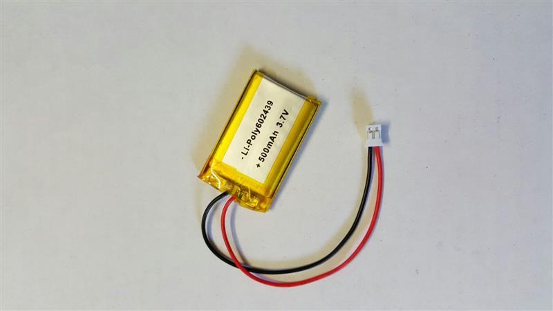 Akumulator AKO 1570H400 Ed.01 - Li-Poly602439 +500mAh 3.7V
