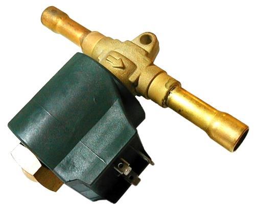Honeywell solenoid valve, solder connection 10 mm ODF, MD103MMS, complete