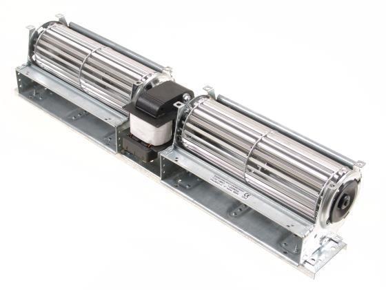 Cross-flow fan, 2 x turbine 240x60 mm, 230V/1/50Hz, 36 W