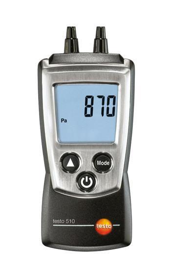 testo 510 Instrumento de medición de la presión diferencial