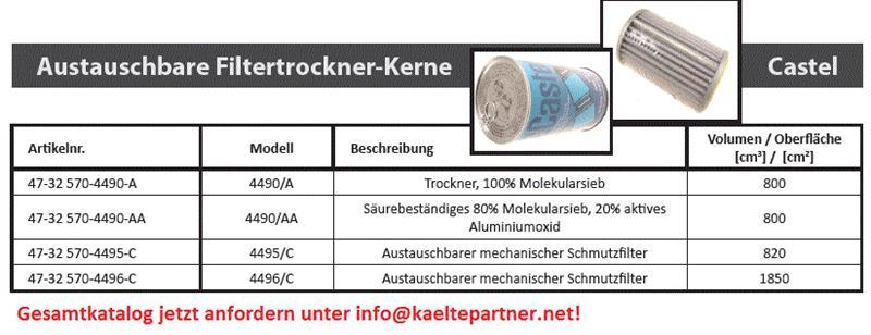 Castel 4490/A block insert - volume 800 cm³
