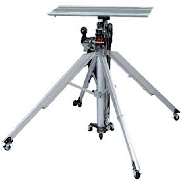 KeM.Tech CM 520 elevador de montaje eléctrico con ruedas máx. 90 kg/4,9m 230V 4A