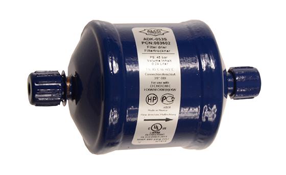 Filter dryer solder connection ALCO ADK-053S, 3/8" ODS, 003602