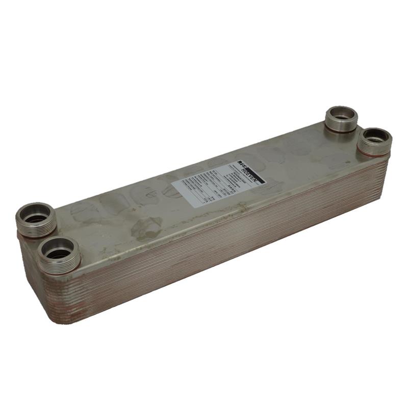 DTH-C43H-30 4x1 "AG Échangeur de chaleur à plaques brasées en cuivre. Version selon fiche technique / fiche de mesure (B1, B2)