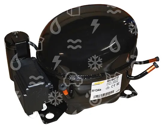 Compressor CUBIGEL / HUAYI GU80TB, HMBP - R134A, 200 - 240V, 50HZ