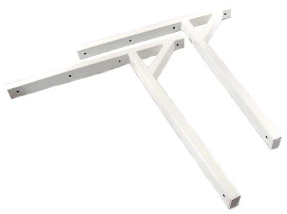 Svetsat fäste L = 700 mm, H = 700 mm, profil 50 x 30 mm, maxbelastning: 140 kg/st, universal