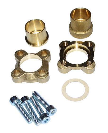 Połączenie kołnierzowe CASTEL 7630/9, 1.1/8" (28 mm)
