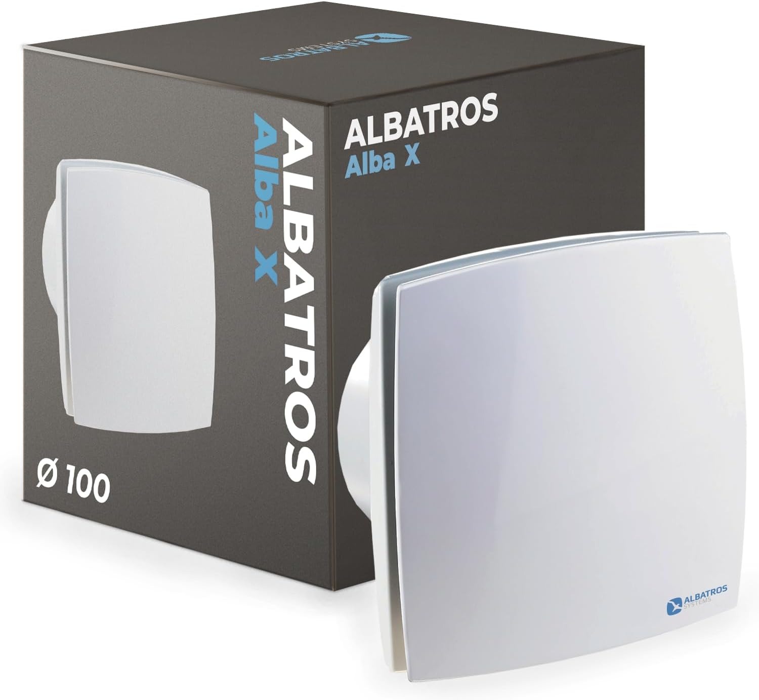 Ventilador tubular Albatros 100mm - Ventilador Alba X